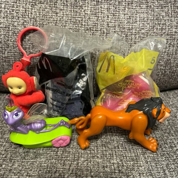 Lot of 5 McDonalds Happy Meal / Burger King Kids Meal Toys - Picture 1 of 1